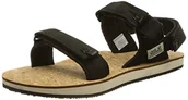 Sandały męskie - Jack Wolfskin ECOSTRIDE sandały męskie, 2 m, phantom/kork, 44,5 EU - miniaturka - grafika 1