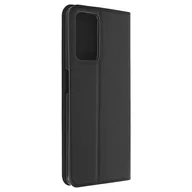 Etui i futerały do telefonów - Etui Realme 9I, Podstawka Wideo Ze Sztucznej Skóry Oppo A76 I A96 Bigben, Czarna - miniaturka - grafika 1