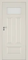 Drzwi wewnętrzne - Dre Drzwi Wewnętrzne Z Szybą Nestor 4 Lakier Latte - miniaturka - grafika 1