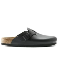 Klapki i japonki męskie - Klapki męskie Birkenstock Boston 60191 - czarne - miniaturka - grafika 1