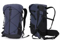 Plecaki - 4F PLECAK TREKKINGOWY LEKKI WYGODNY PRZEWIEWNY POJEMNOŚĆ 35L ANTRACYT - miniaturka - grafika 1