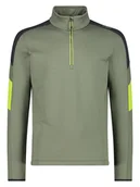 Koszulki sportowe męskie - CMP Koszulka funkcyjna w kolorze khaki - miniaturka - grafika 1