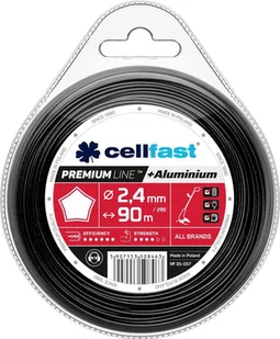 Cellfast żyłka tnąca premium 2,4mm 90m gwiazdka 35-057 - Akcesoria do kos i kosiarek - miniaturka - grafika 1