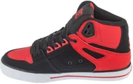 Trampki męskie - DC Pure High-Top Wc ADYS400043-FWB Czerwone 45 - miniaturka - grafika 1
