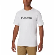 Koszulki sportowe męskie - Koszulka Columbia CSC Basic Logo Tee Rozmiar: XXL / Kolor: biały - miniaturka - grafika 1