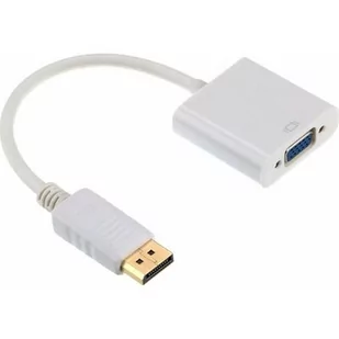 Gembird Adapter Display Port VGA/biały (A-DPM-VGAF-02-W) - Adaptery i przejściówki - miniaturka - grafika 3