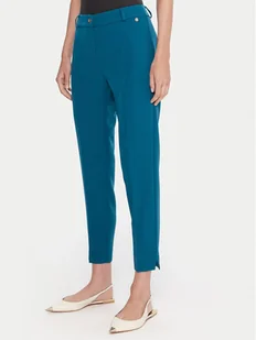 Maryley Spodnie materiałowe 25IB52Z/M17/43LK Turkusowy Regular Fit - Spodnie damskie - miniaturka - grafika 1