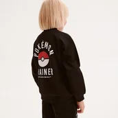 Bluzy dla chłopców - Reserved - Bluza oversize Pokémon - Czarny - miniaturka - grafika 1