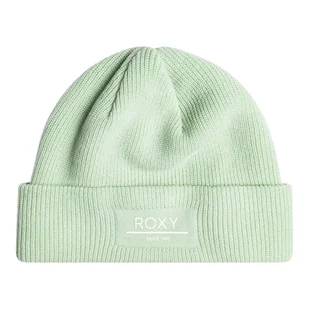 Damska Czapka zimowa ROXY FOLKER BEANIE ERJHA04166-GEF0 – Zielony - Czapki damskie - miniaturka - grafika 1