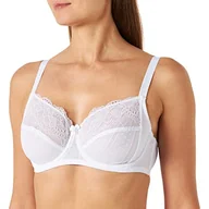 Biustonosze - Selene Damski biustonosz z fiszbinami Enma, biały (Blanco), 85C - miniaturka - grafika 1