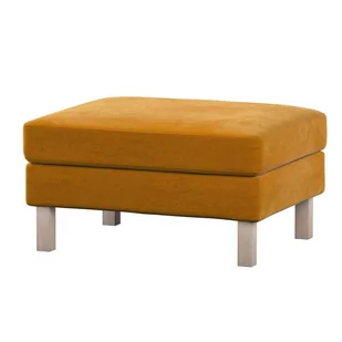 Dekoria pl pl Pokrowiec na podnóżek Karlstad miodowy 61 x 79 x 44 cm Velvet 622-704-23 - Pokrowce na meble - miniaturka - grafika 1
