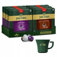 Kawa w kapsułkach i saszetkach - Kapsułki Jacobs Espresso, Lungo do Nespresso(r)* 6x 20 sztuk filiżanka - miniaturka - grafika 1