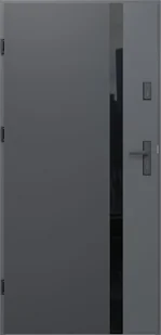 O.K.DOORS Drzwi stalowe zewnętrzne wejściowe Cambrige V2 antracytowe 80 lewe - Drzwi zewnętrzne O.K.DOORS Drzwi stalowe zewnętrzne wejściowe Cambrige V2 antracytowe 80 lewe - Drzwi zewnętrzne - miniaturka - grafika 1