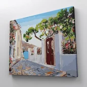 Malowanie po numerach - Pocztówka z Grecji - Pantelis D. Zografos 50x40 cm - miniaturka - grafika 1