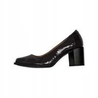 Czółenka - Eleganckie czółenka damskie obcas CLARKS 36 - miniaturka - grafika 1