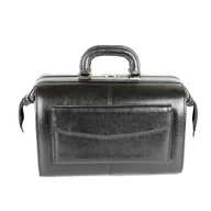 Torebki damskie - 553 Torba lekarska duża-czarny KEMER - miniaturka - grafika 1