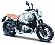 Kolekcjonerskie modele pojazdów - Maisto, 32701 BMW R NINE T SCRAMBLER Z PODSTAWKĄ 1/12 - miniaturka - grafika 1