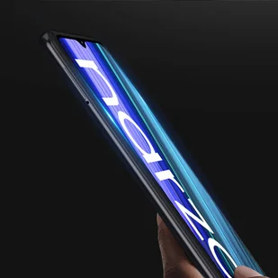 Dux Ducis 9D Tempered Glass wytrzymałe szkło hartowane 9H na cały ekran z ramką Realme Narzo 50A czarny (case friendly) - Szkła hartowane na telefon - miniaturka - grafika 7