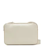 Torebki damskie - Calvin Klein Torebka Embossed Logo Camera Bag K60K612555 Beżowy - miniaturka - grafika 1
