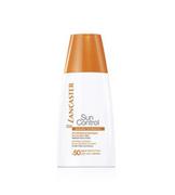 Kremy do twarzy z filtrem - Lancaster Sun Control rozświetlający przeciwzmarszczkowy fluid do opalania SPF50+ Sensitive Skin 30 ml - miniaturka - grafika 1