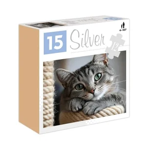 Silver - Puzzle 6: Kot. Wiek: 4+ - Puzzle - miniaturka - grafika 1