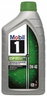 Oleje silnikowe - MOBIL 1 ESP X4 0W40 1L - miniaturka - grafika 1