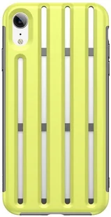 Baseus Cycling Helmet etui pokrowiec do iPhone XR zielony (WIAPIPH61-TC06) WIAPIPH61-TC06 - Etui i futerały do telefonów - miniaturka - grafika 1