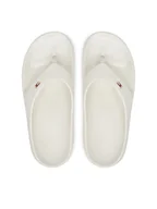 Klapki i japonki damskie - Tommy Hilfiger Japonki Th Comfort Beach Sandal FW0FW08522 Biały - miniaturka - grafika 1