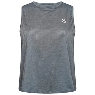 Dare 2b Damska koszulka medytacja Crop Top, Bluestone, 8 - Koszulki i topy damskie - miniaturka - grafika 1