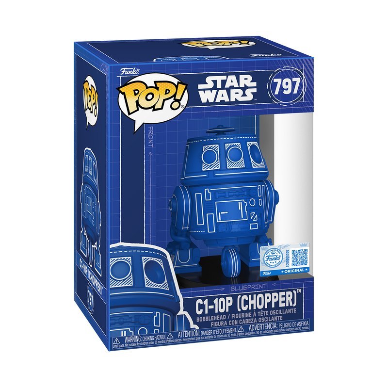 88253_POP Star Wars: SWS11- Chopper(BP)