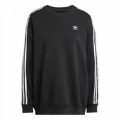 Bluzy damskie - ADIDAS BLUZA 3-STRIPES OVERSIZED IU2423 r M - miniaturka - grafika 1