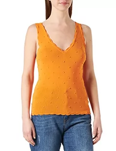 Naf Naf Damski sweter Mentha, pomarańczowy, XS - Swetry damskie - miniaturka - grafika 1