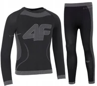 Pozostała odzież narciarska - 4F DZIEWCZÄCA BEZSZWOWA BIELIZNA TERMOAKTYWNA / rozm 128/134 - miniaturka - grafika 1