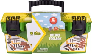 John Deere Skrzynka z narzędziami Tomy - zabawka - Mały majsterkowicz - miniaturka - grafika 1
