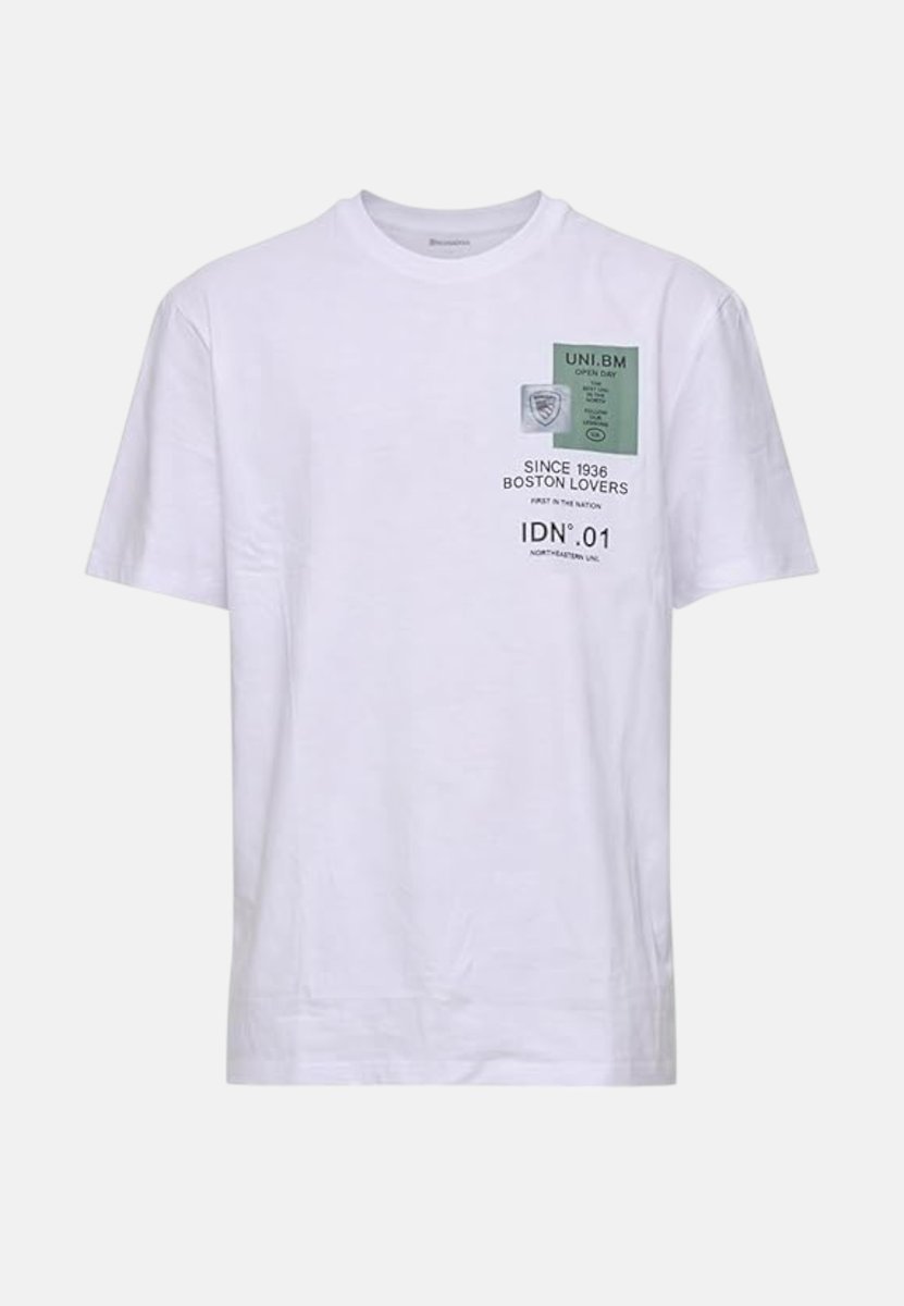 T-shirt męskie Blauer 26SBLUH02283_007480_100