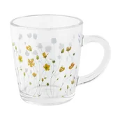 Kubki - Kubek szklany Toronto z dekoracją Kaczeńce 350 ml - miniaturka - grafika 1