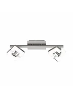 Lampy sufitowe - Wofi Oświetlenie ZARA Lampa Sufitowa LED Nikiel matowy, 2-punktowe 7026.02.64.5000 - miniaturka - grafika 1