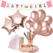 Baby shower i roczek - BABY SHOWER ZESTAW BALONÓW BALONY DEKORACJE Y3 - miniaturka - grafika 1