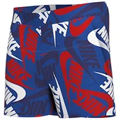 Spodenki damskie - Nike - B NSW Woven AOP Short, szorty dla dzieci i młodzieży - miniaturka - grafika 1