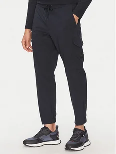 BOSS Spodnie materiałowe T_Urbanex-CargoLight 50508339 Granatowy Tapered Fit - Spodnie męskie - miniaturka - grafika 1