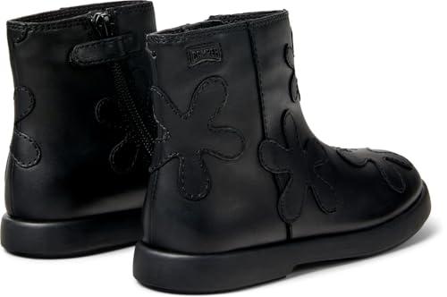 Camper Duet K900374, Botki z zamkiem błyskawicznym, Schwarz 002 TWS, 26 EU, Schwarz 002 Tws, 26 EU