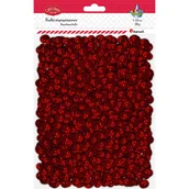 Pozostałe akcesoria dla plastyków - Hasta Ozdoba dekoracyjna Kulki Styropian Brok Czer 20g Pbh - miniaturka - grafika 1