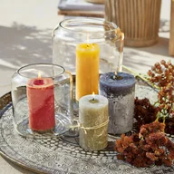 Świece - Świeca, zestaw 4 szt. Joliet - miniaturka - grafika 1