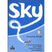 Książki do nauki języka angielskiego - Sky PL 1 WB + CD - miniaturka - grafika 1