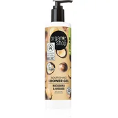 Kosmetyki do kąpieli - Macadamia ŻEL POD PRYSZNIC ODŻYWCZY KENIJSKIE ORZECHY 280 ml - ORGANIC SHOP - miniaturka - grafika 1
