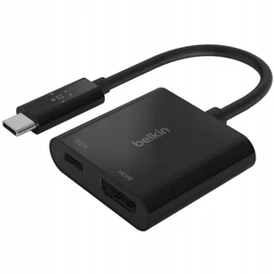 Belkin Adapter USB-C na HDMI z ładowaniem AVC002btBK - Adaptery i przejściówki - miniaturka - grafika 4