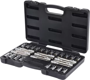 KS Tools 918.1752 1/2" chrom Plus komplet nasadka stykowa bit, 32-częściowy 918.1752 - Klucze i nasadki - miniaturka - grafika 1
