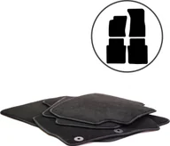 Dywaniki samochodowe - Dikel Dywaniki samochodowe 4szt. Audi A10 D3 Long - miniaturka - grafika 1