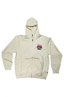 Bluzy męskie - Bluza Męska VANS Metal Wall Full Zip Marshamallow VN000PGKFS81 L - miniaturka - grafika 1