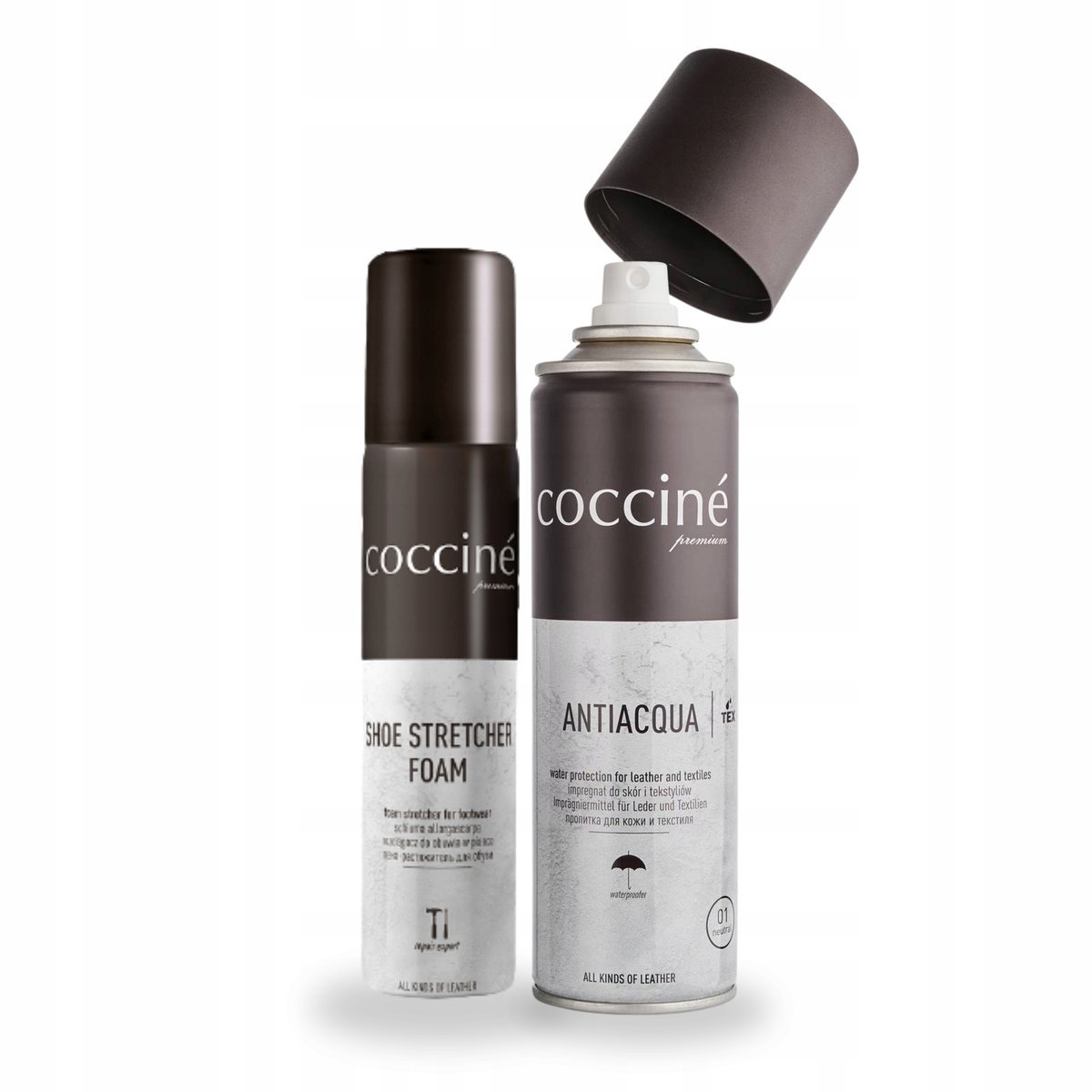 Rozciągacz Shoe Stretcher z Impregnatem Antiacqua Coccine Zestaw 2w1